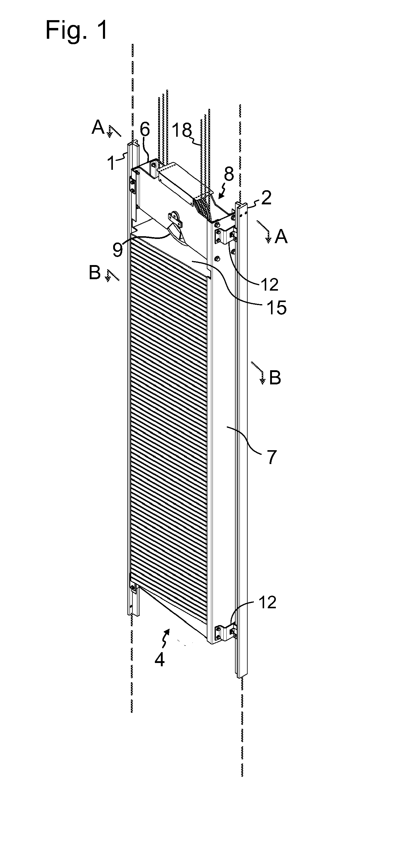 Counterweight arrangement for an elevator and an elevator