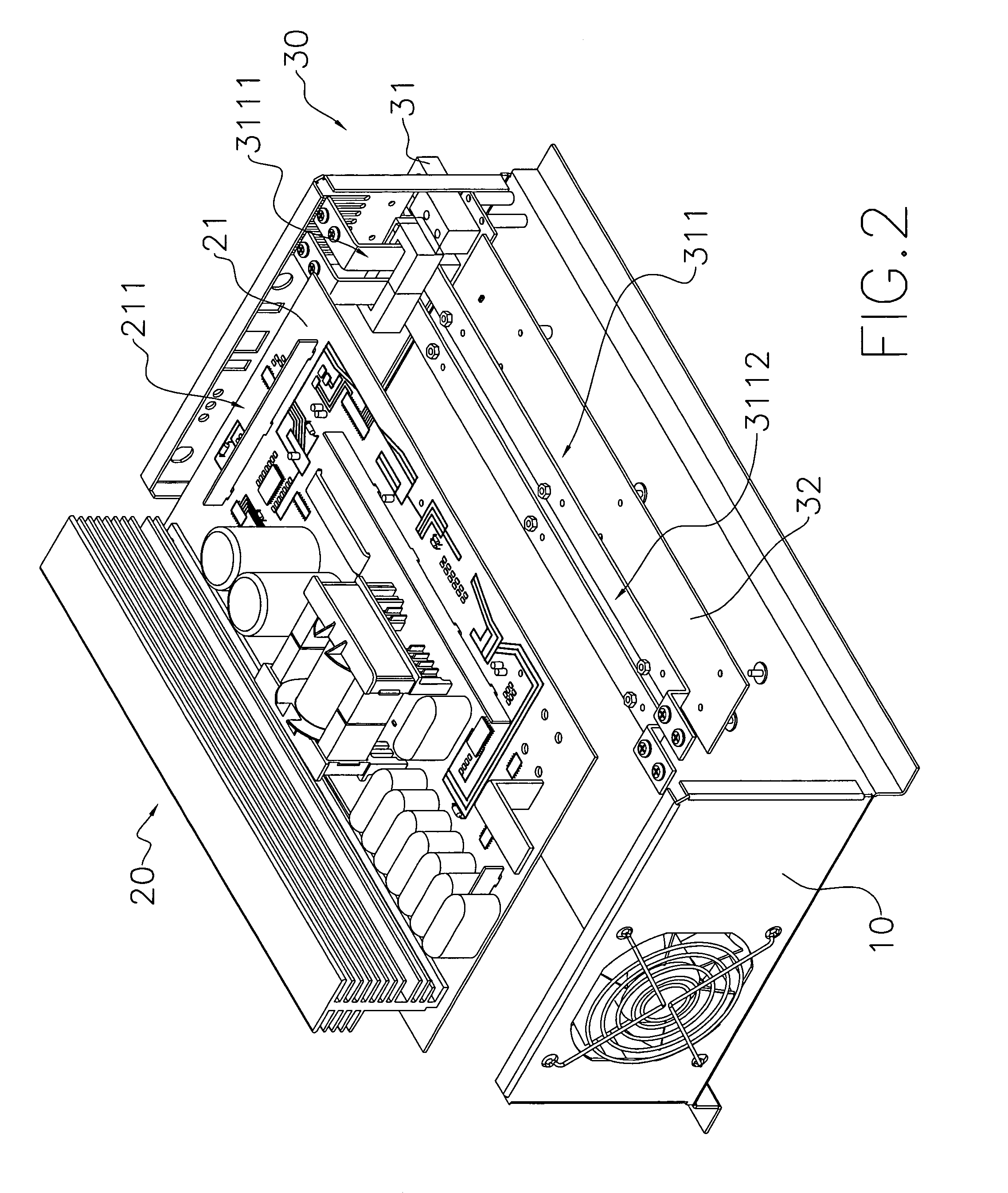 Insulating arrangement for DC/AC inverter