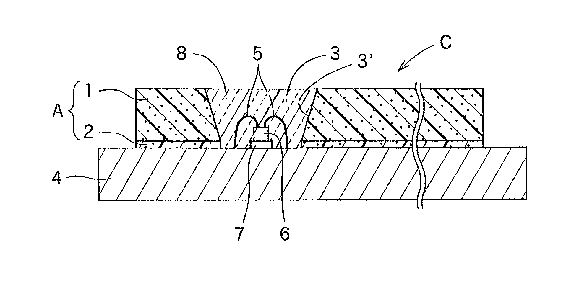 Light reflecting member for optical semiconductor, and substrate for mounting optical semiconductor and optical semiconductor device using the light reflecting member