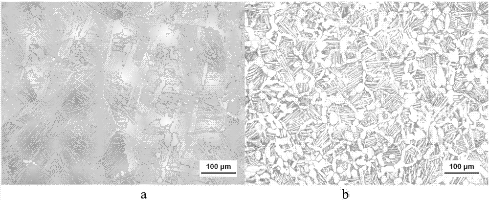 Heat treatment method for adjusting alpha-beta-phase titanium alloy texture