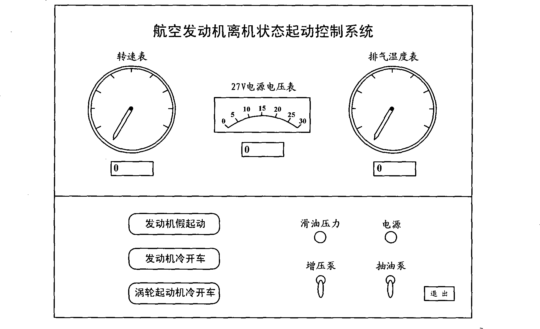 Starting-up control method for aviation fan engine in escape status