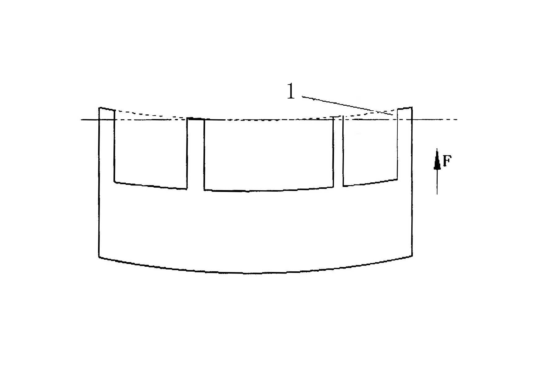 Deformation controlling method for machining double-side multi-rib structural part