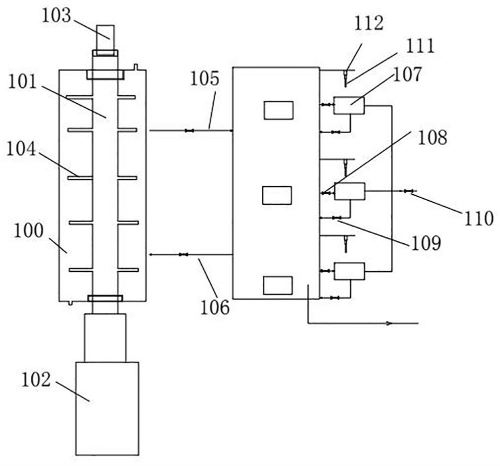 Distillation concentration treatment method for ion exchange resin regenerated and activated wastewater