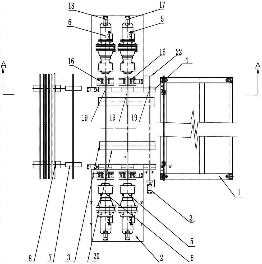 An automatic steel bar straight thread threading processing equipment and processing method