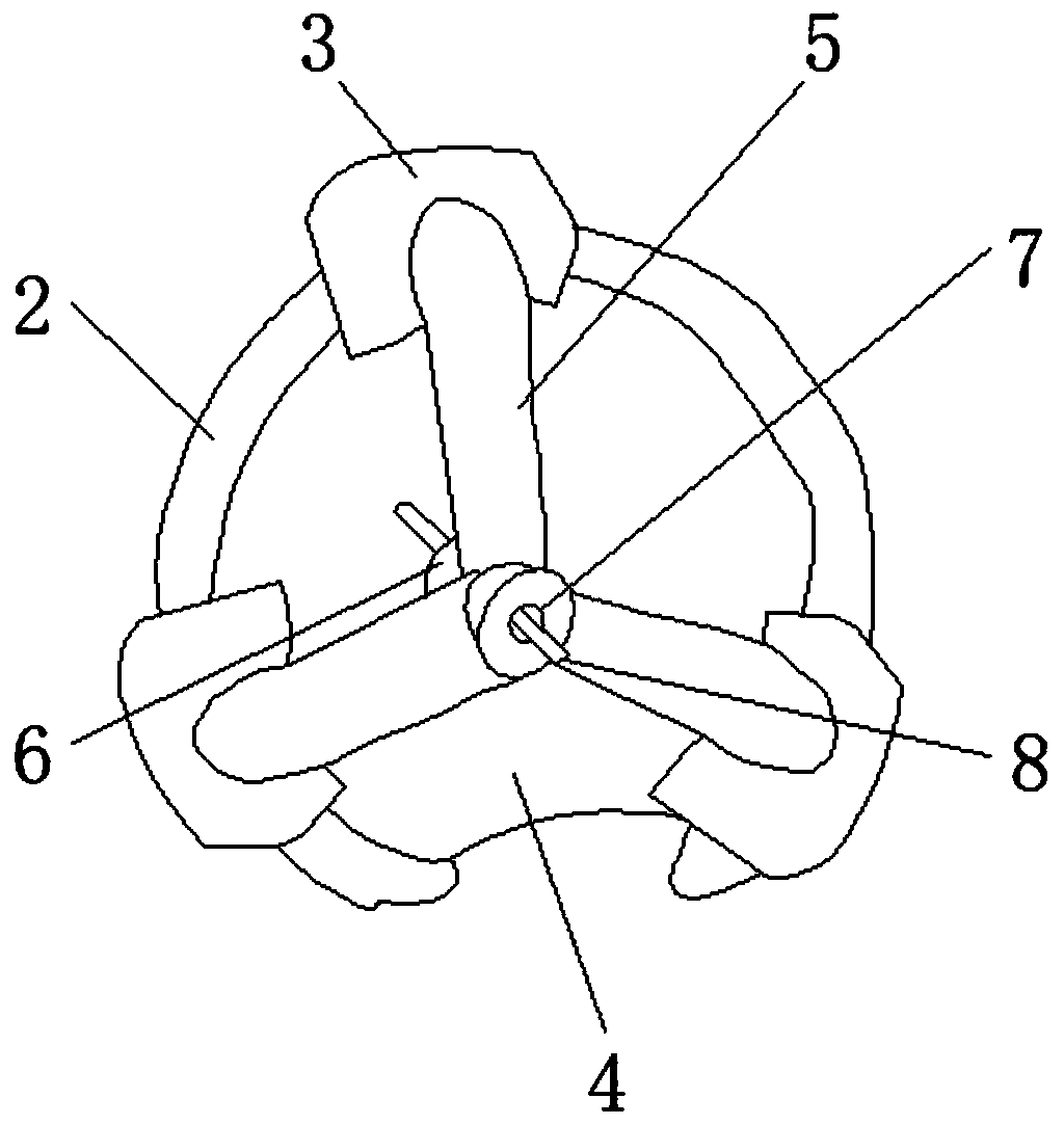 Hip joint rotation center locator