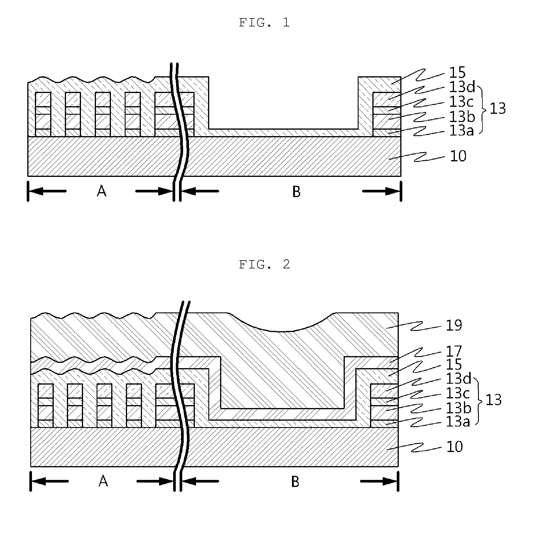 Multi-selective polishing slurry composition and a semiconductor element production method using the same