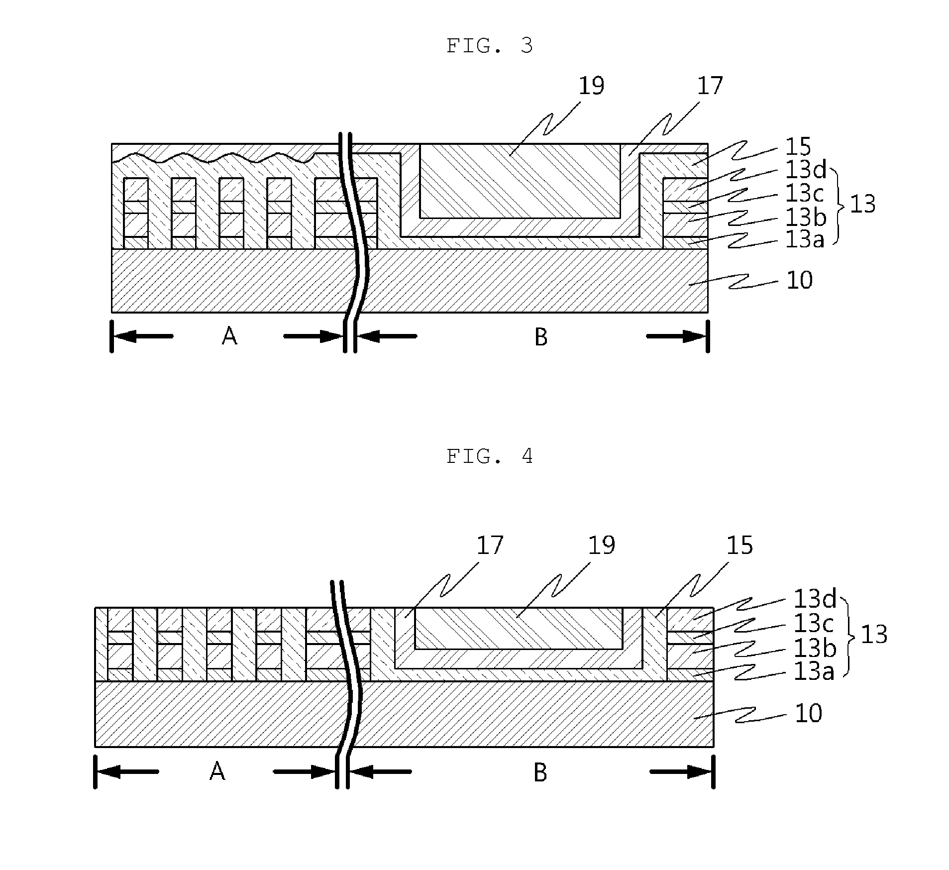 Multi-selective polishing slurry composition and a semiconductor element production method using the same