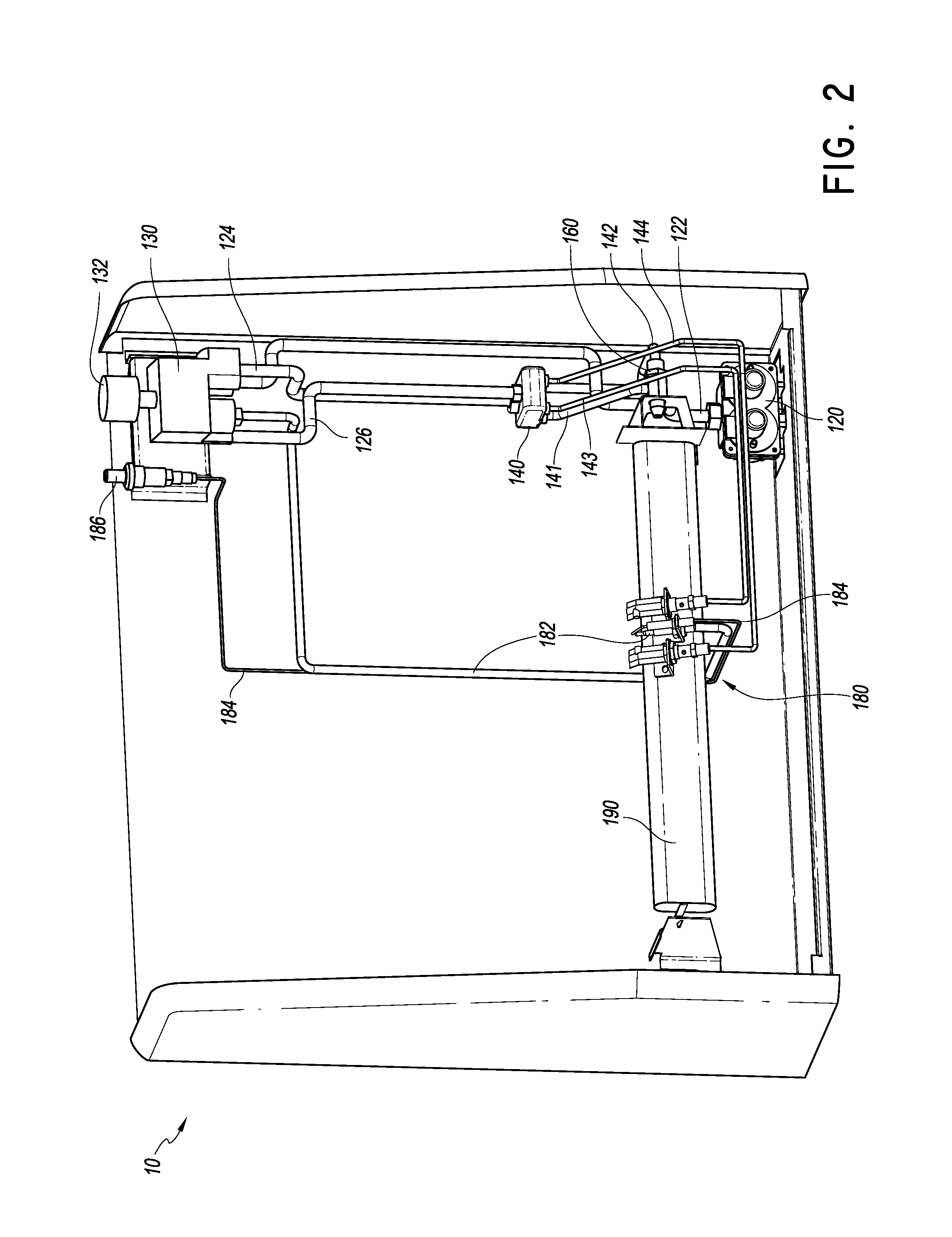 Dual fuel heater with selector valve