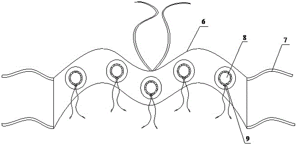 Moxibustion therapy set for mammary gland care and using method thereof