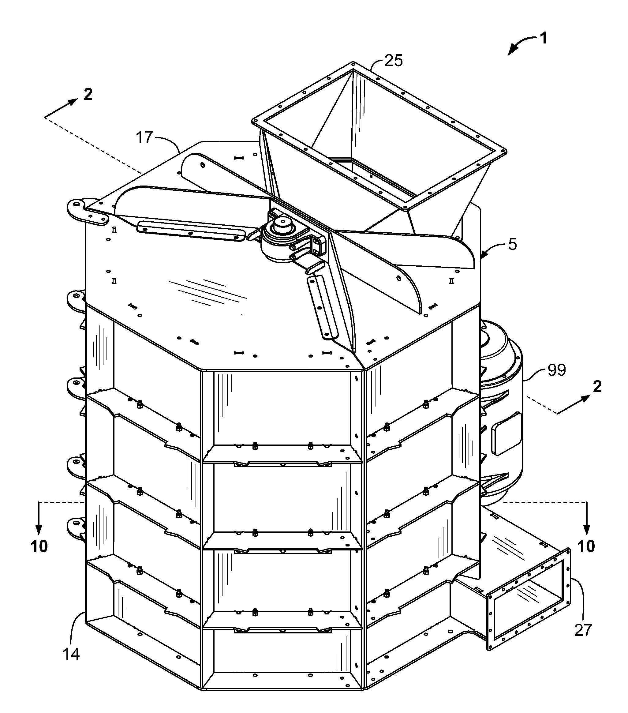 Apparatus and process for demanufacturing materials from composite manufactures