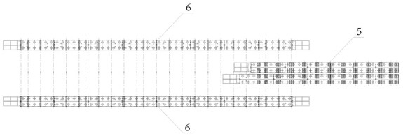 Multi-equipment combined ship moving tool and method