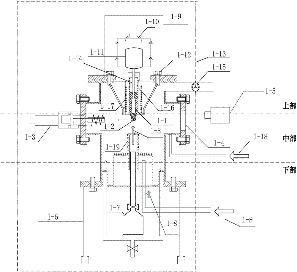 Measuring device for combustion propagation velocity of liquid alkali metal