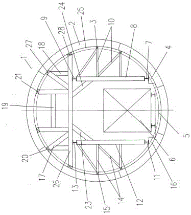 Segment Support Frame for Anti-Soil Disturbance Split Shield Tunnel