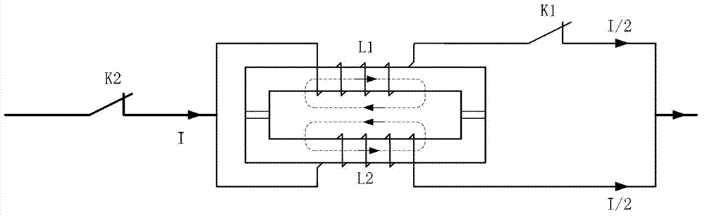 Current limited soft connecting/disconnecting device