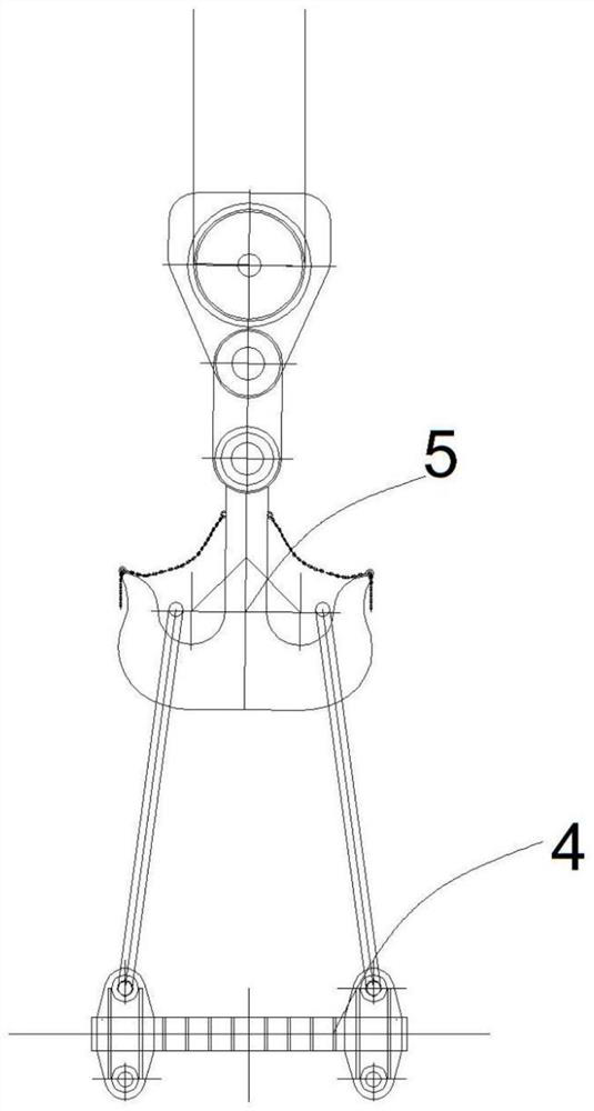 Method for overturning steel pipe pile through fixed arm frame crane ship