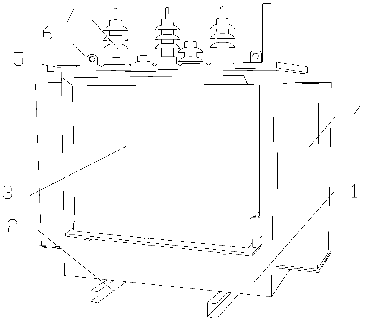 Transformer capable of cleaning heat-dissipation tube(s) by using ultrasonic waves