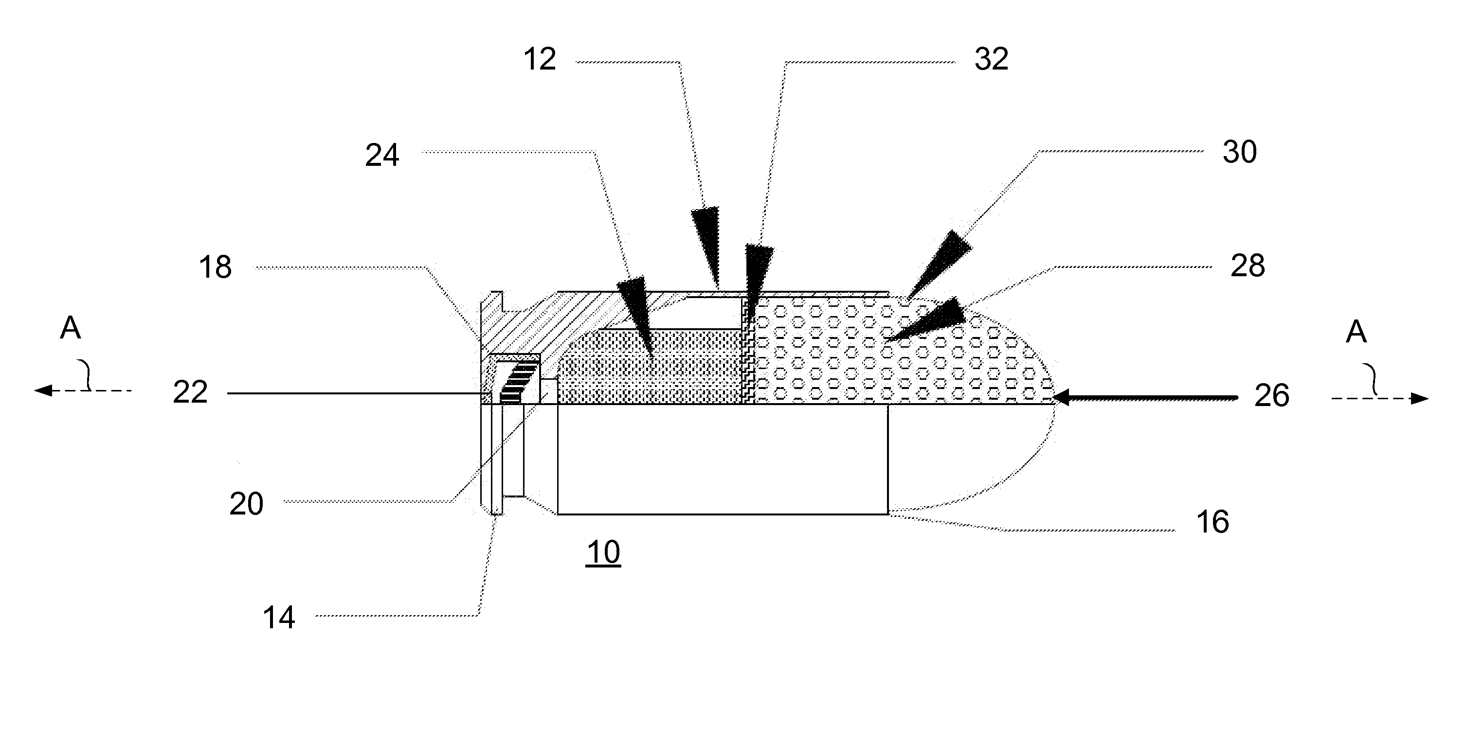 Providing spin to composite projectile