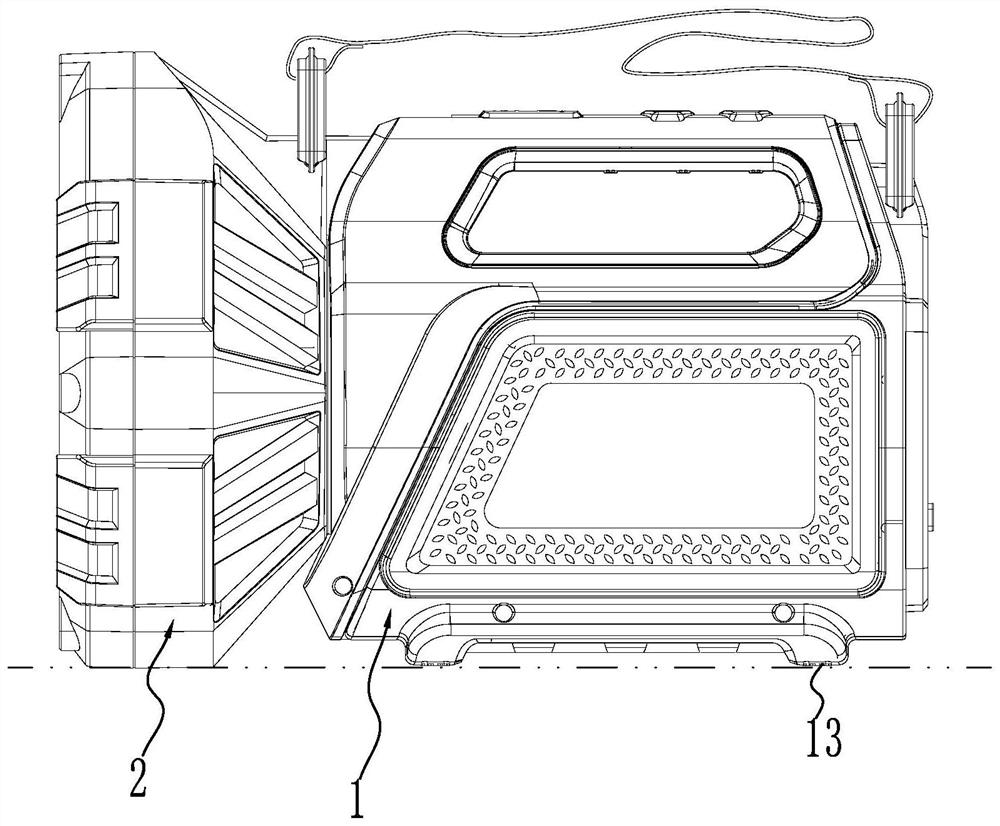 Hunting lamp capable of switching multiple modes