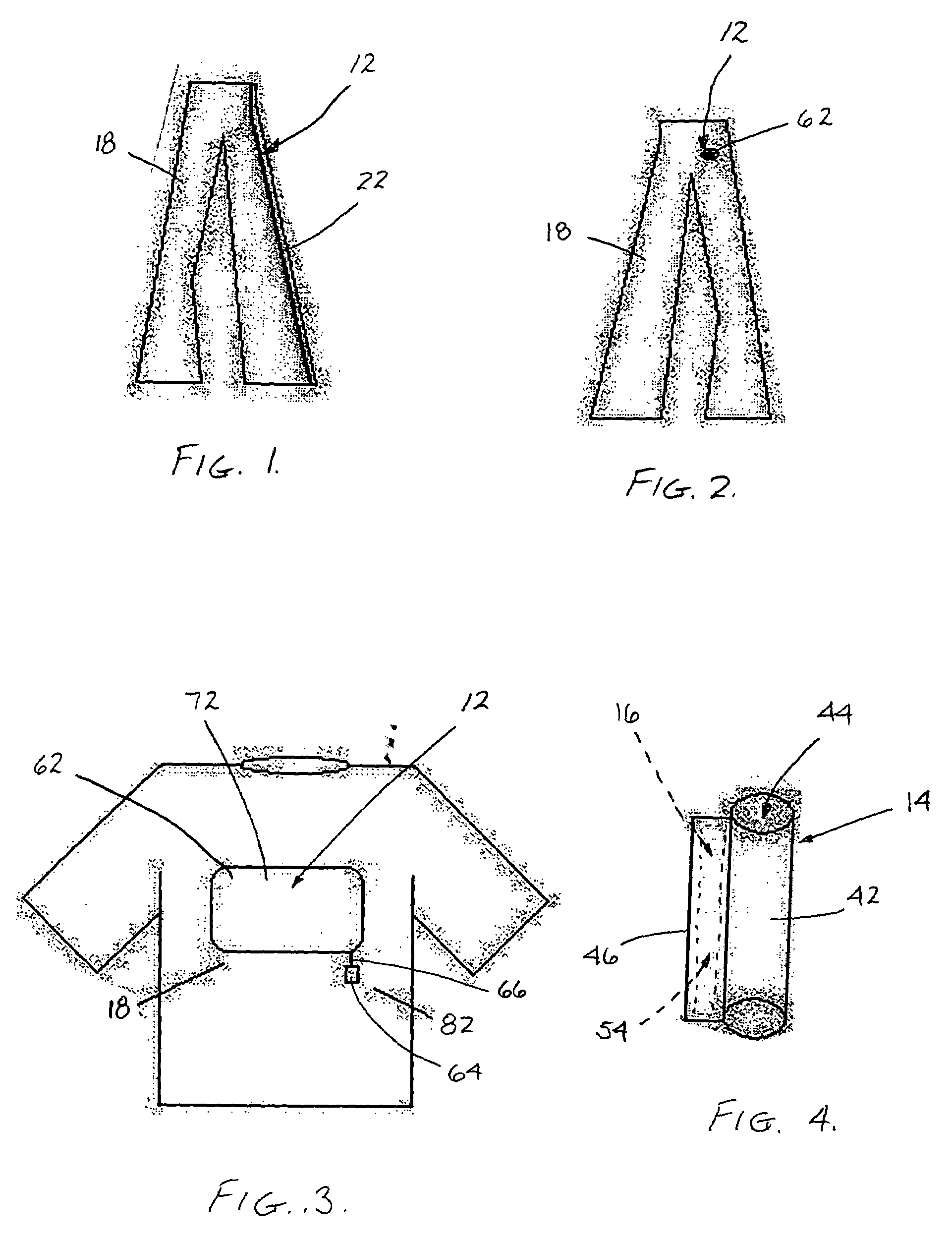 Method and apparatus for adding light transmission to an article of clothing