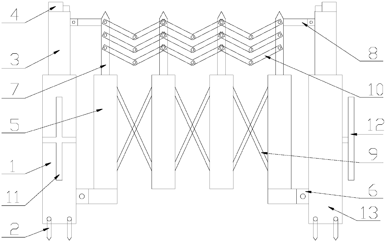 Electric power fence