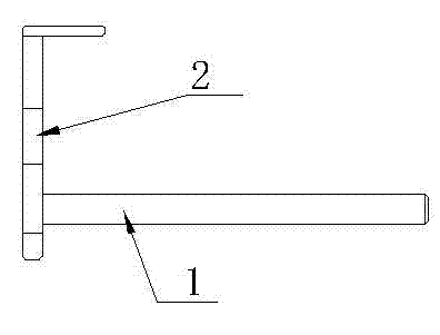 Device for introducing threads to threading hook for running stitch embroidery robot