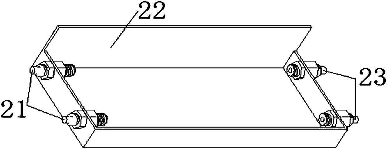 Double-air-cylinder spring-resetting-type automatic anti-stabbing safety device