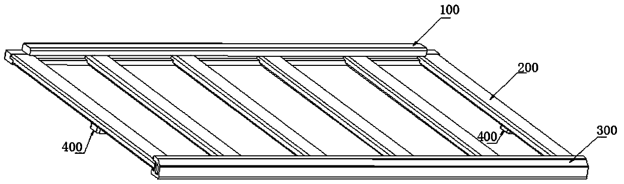 Wood plastic composite wine rack and processing method thereof