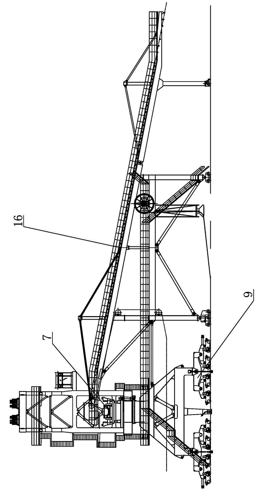 Environment-friendly linear motion ship loader