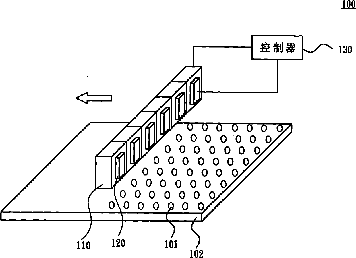 Liquid crystal coating device and liquid crystal coating method