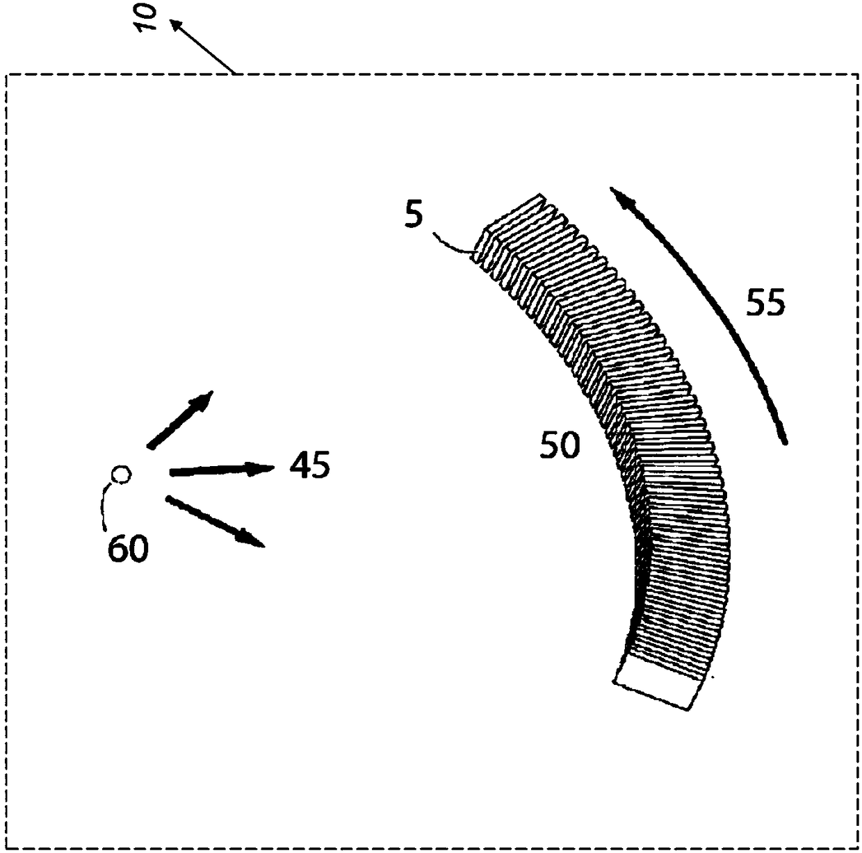 High-resolution computed tomography using edge-on detectors with temporally offset depth-segments