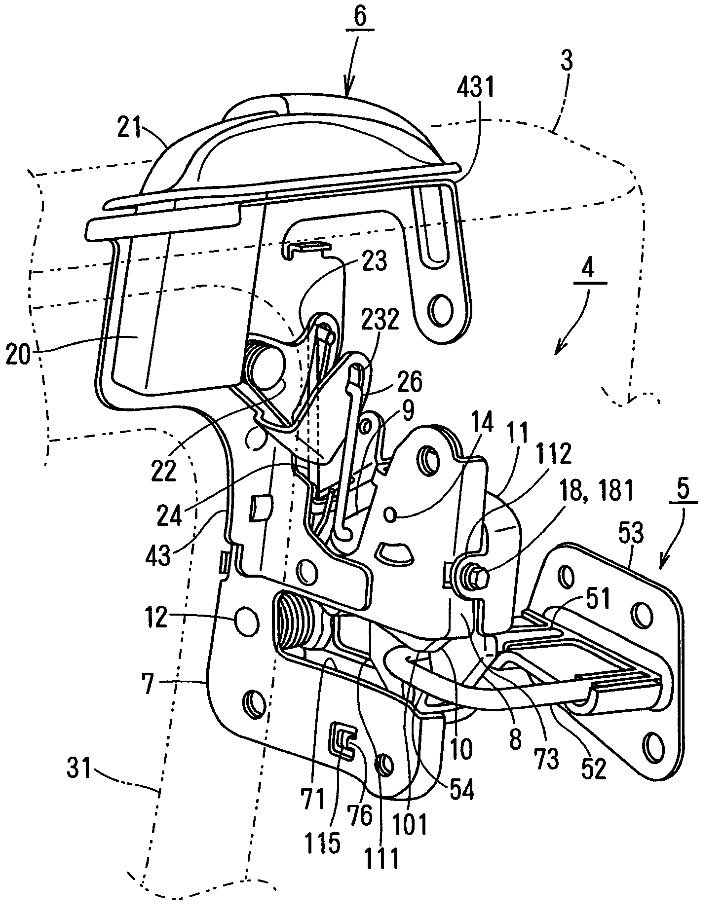 Vehicle seat lock