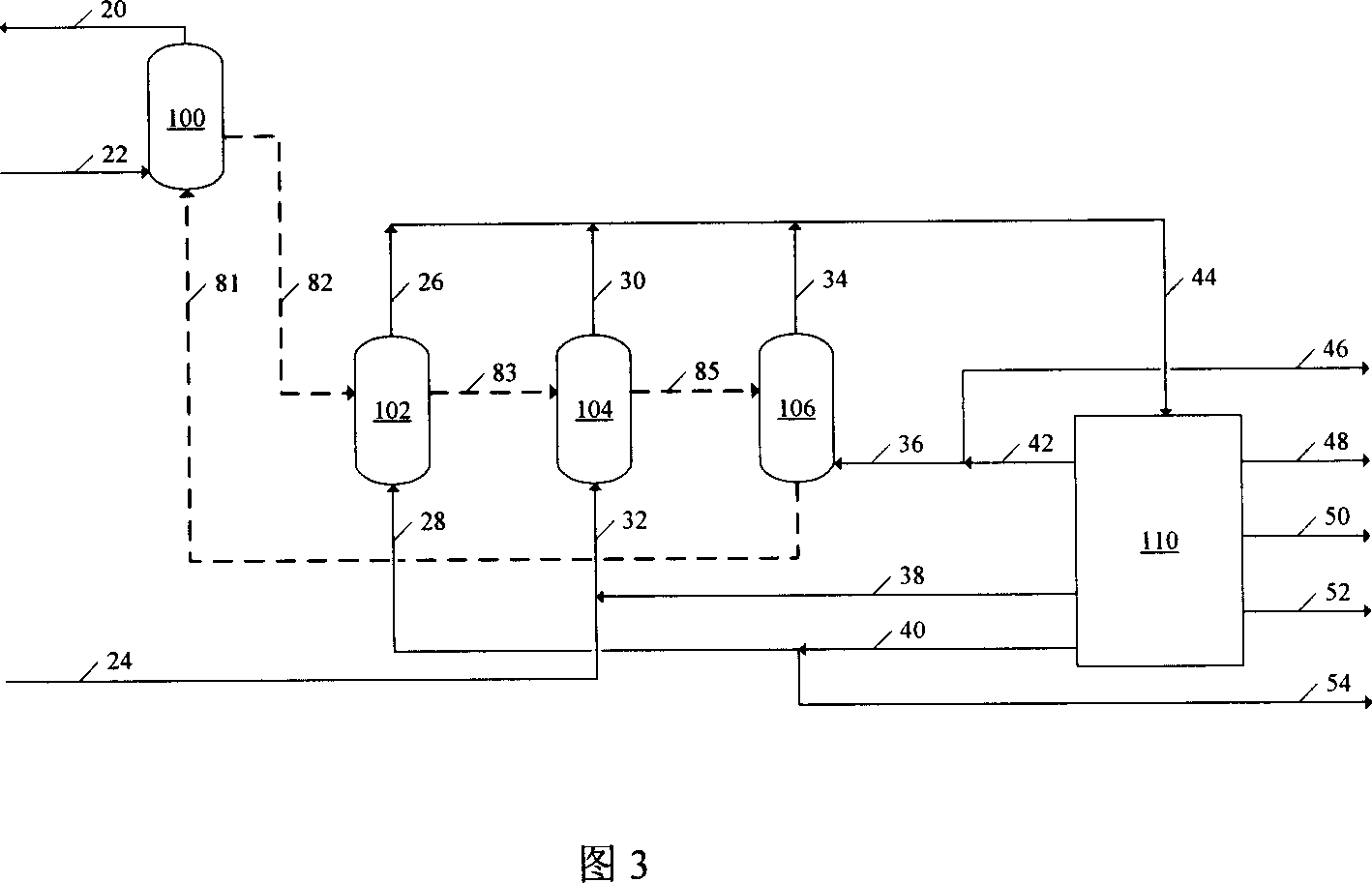 Method and reactor for catalytic cracking for producing propylene using fluid bed