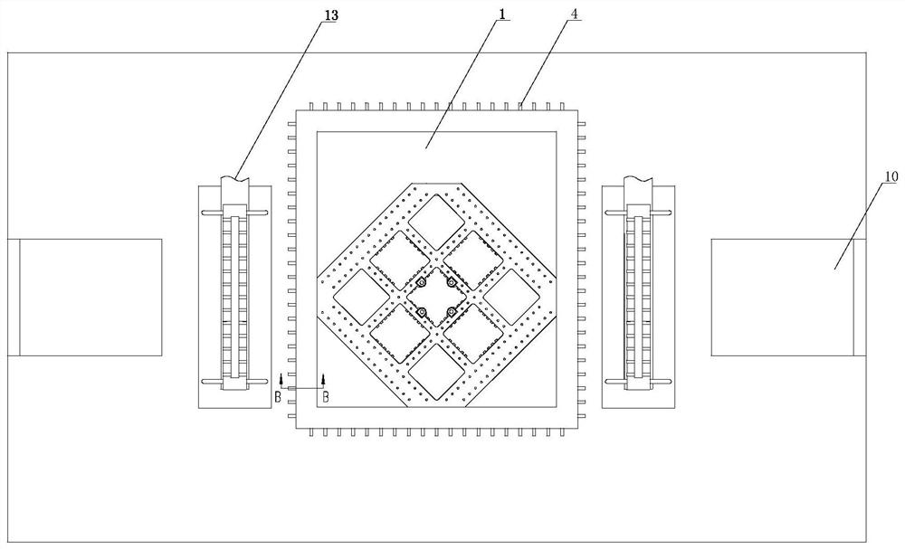 Launching system with water spray suppression peripheral, high jet noise function