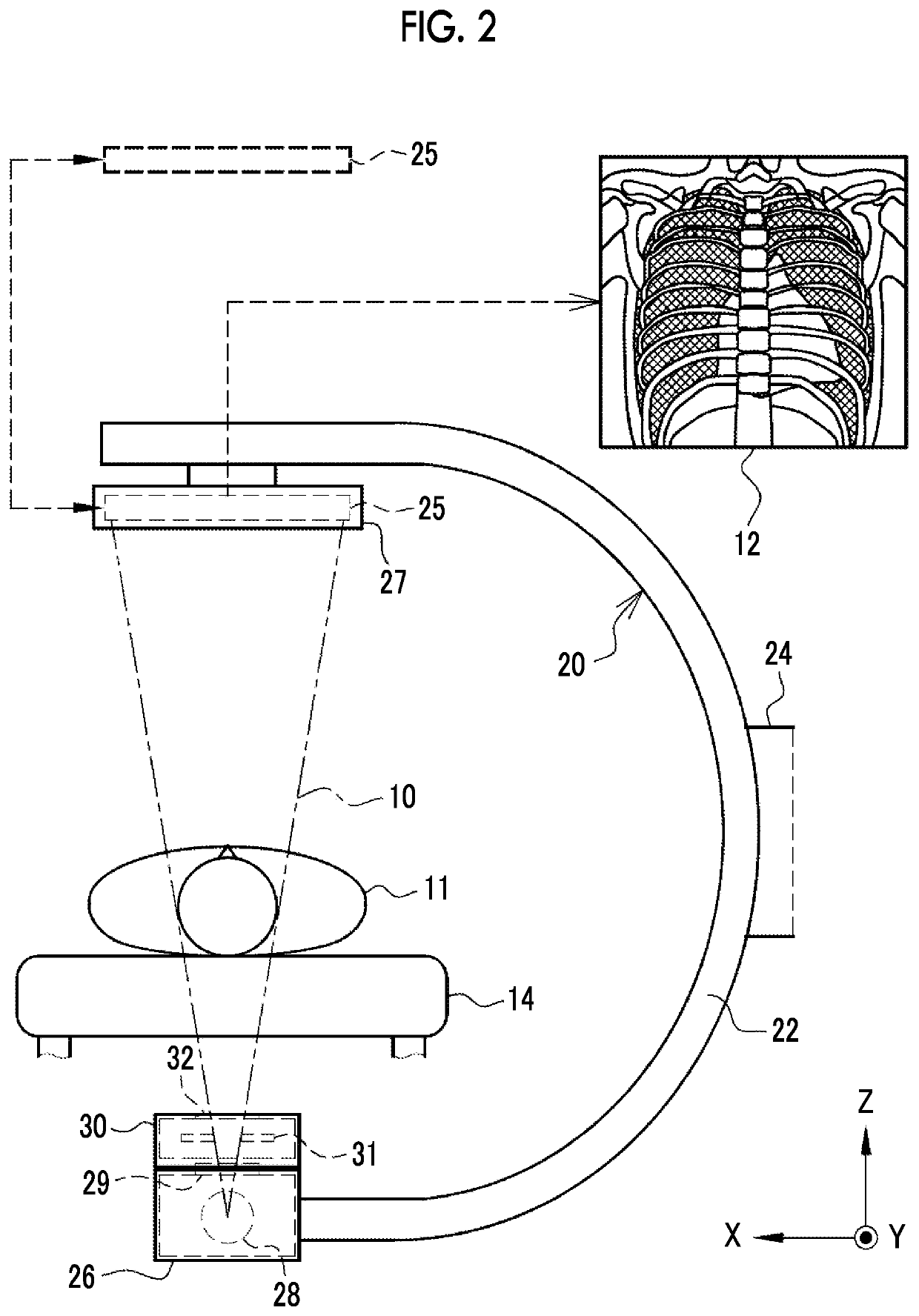 Imaging control device, method for operating imaging control device, program for operating imaging control device, and radiography apparatus