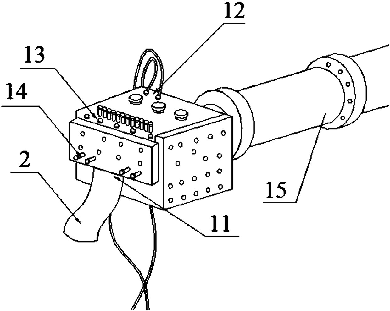 A foam-type reinforced film production device and its production process