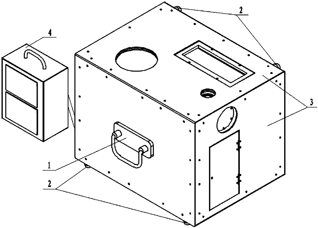 A multifunctional portable nitrogen filling device