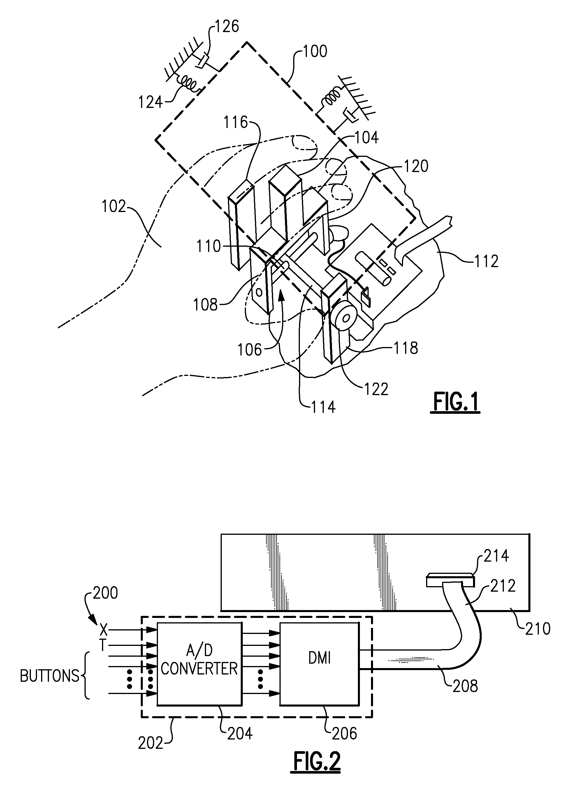 Hand Activated Input Device with Horizontal Control Surface