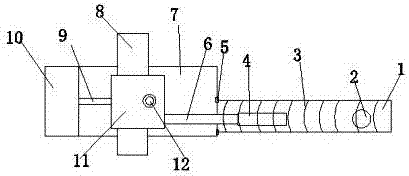 Numerical control machine tool cutter convenient to take