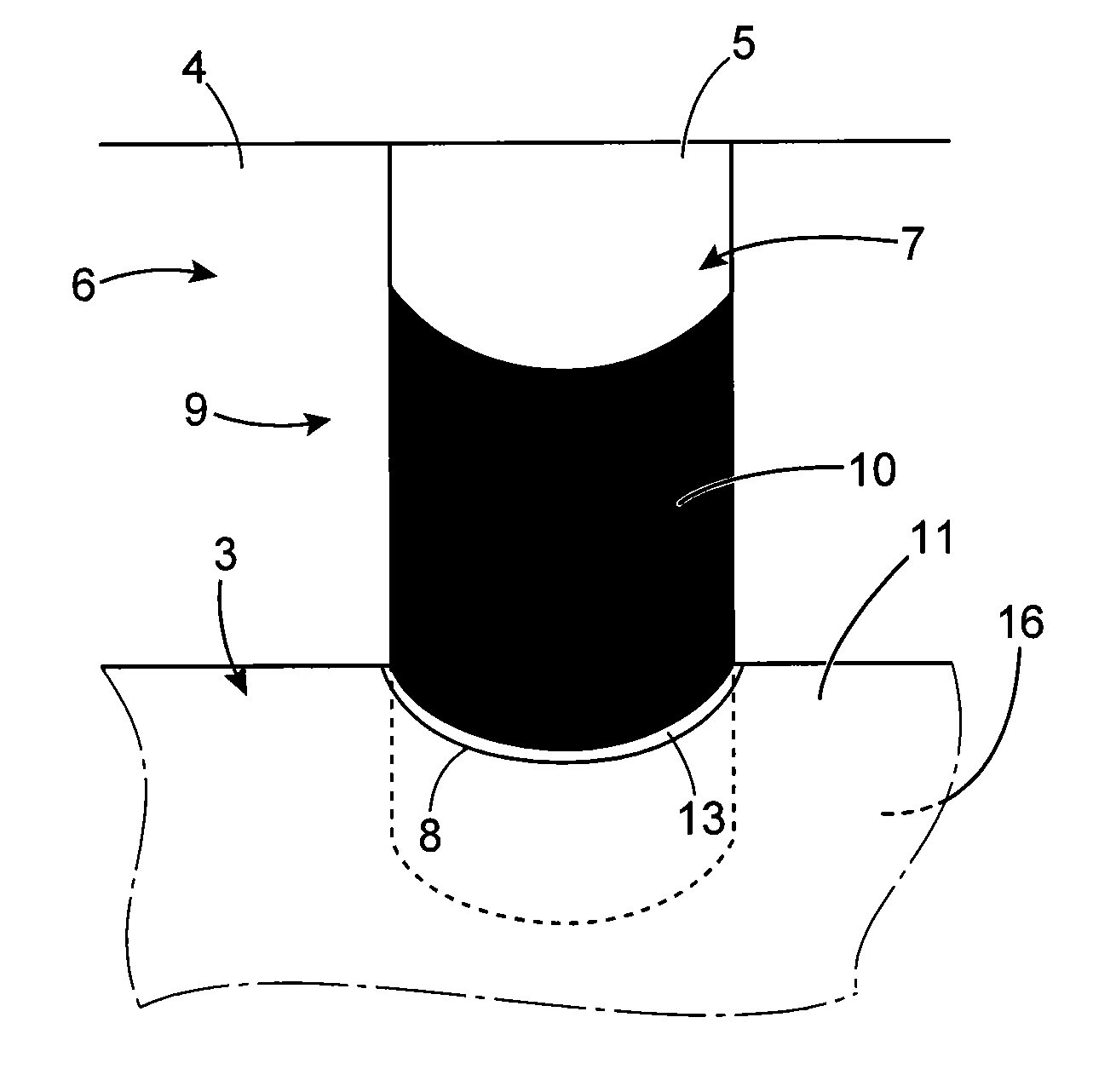 Aircraft nose section including a lock for accessing the cockpit