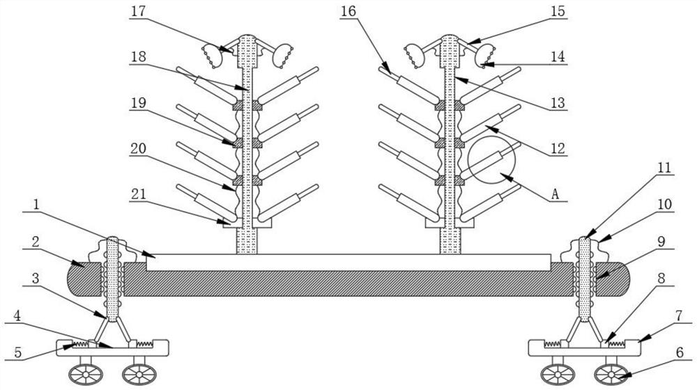 A stacked collection device for resistance melting and holding furnace