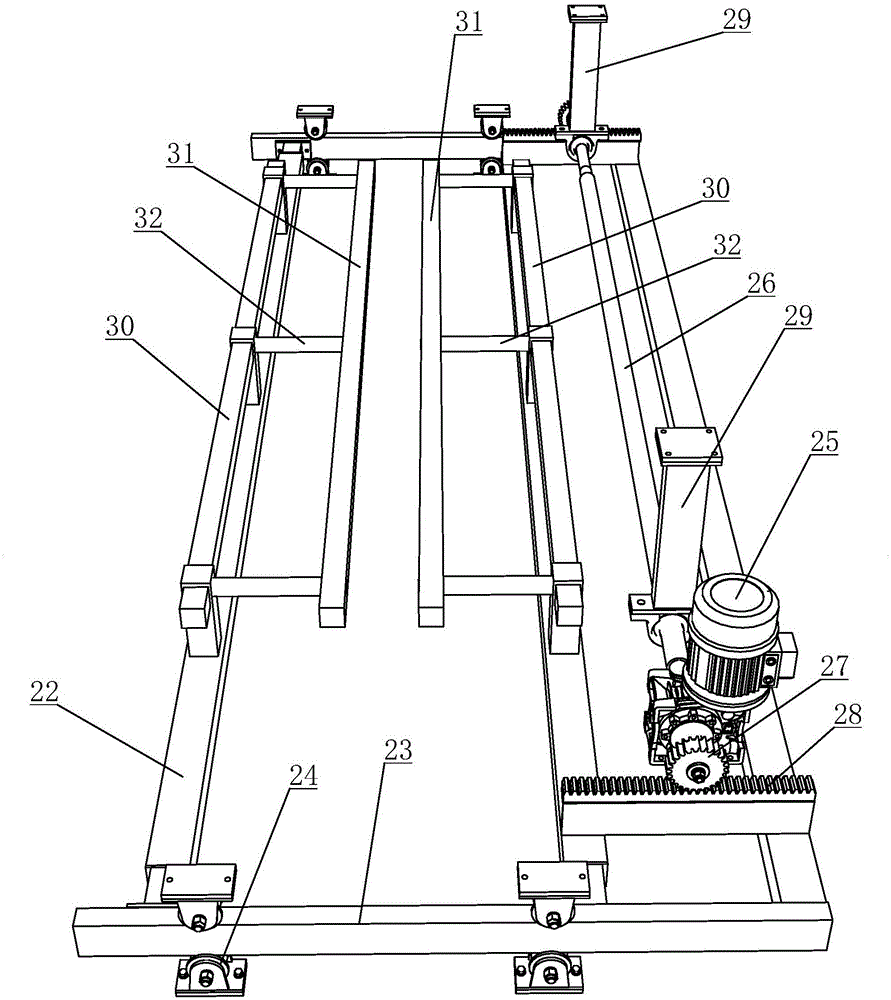 Electroplating conductive stick swinging and water-pouring device