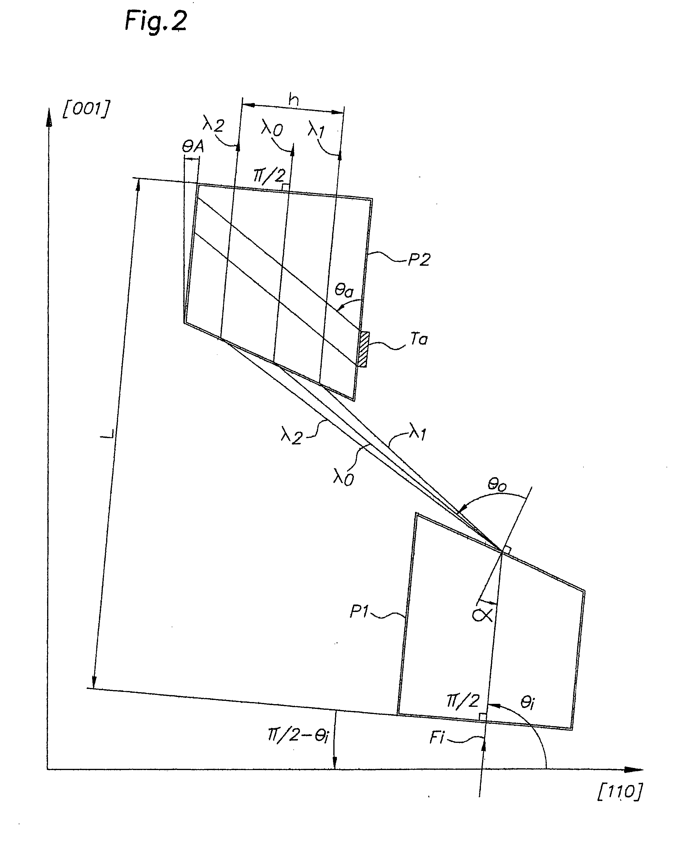 Device for dispersing light pulses of which the spectral amplitude is programmable