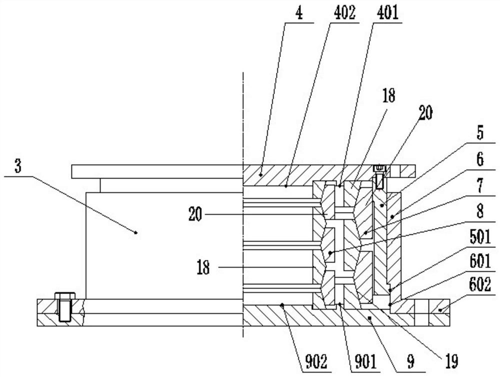 Vertical shock isolation device