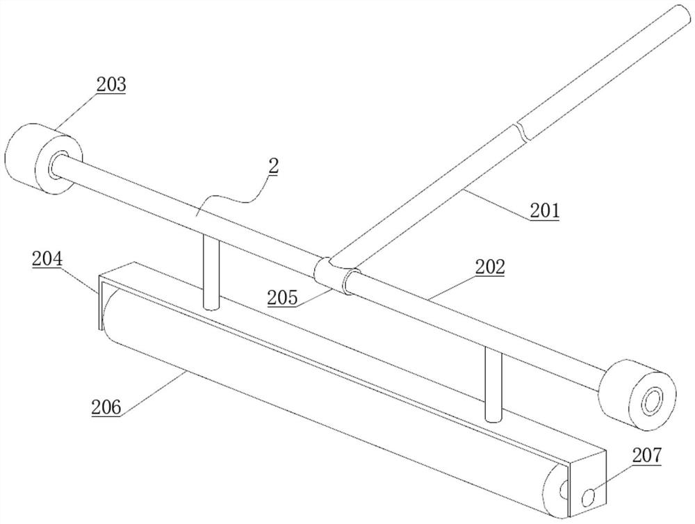 Maintenance device for concrete precast slab production