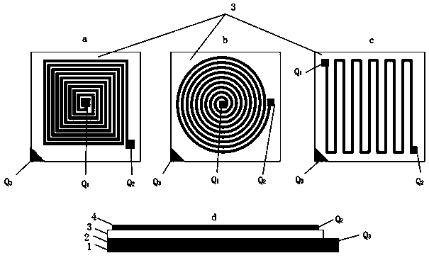 Multipurpose inductor-capacitor integrated structure