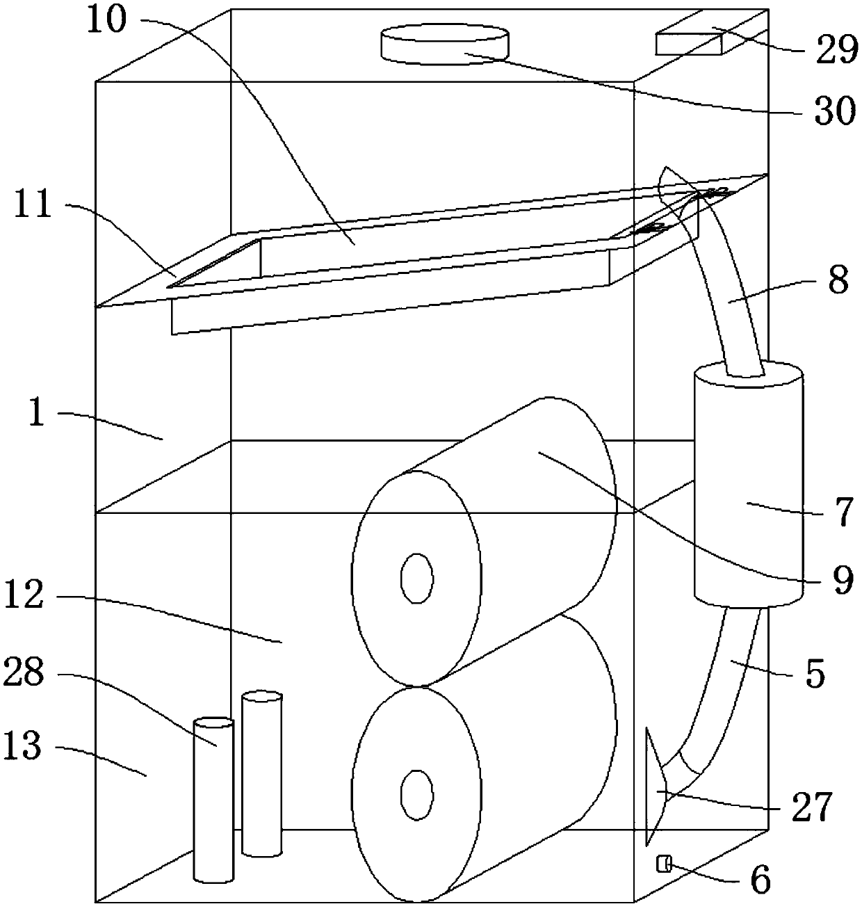 Pregermination device for green prickleyash seeds and use method of pregermination device