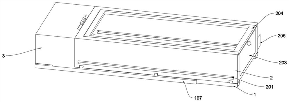 A device for collecting footprints of mice with sciatic nerve injury