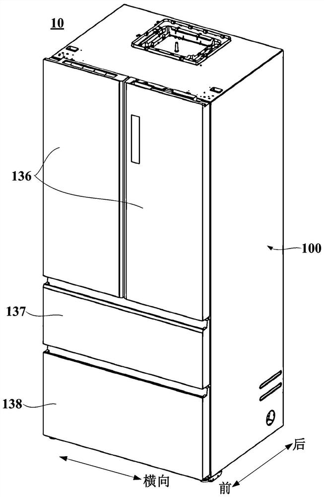Refrigerator with double air supply fans and air supply control method thereof