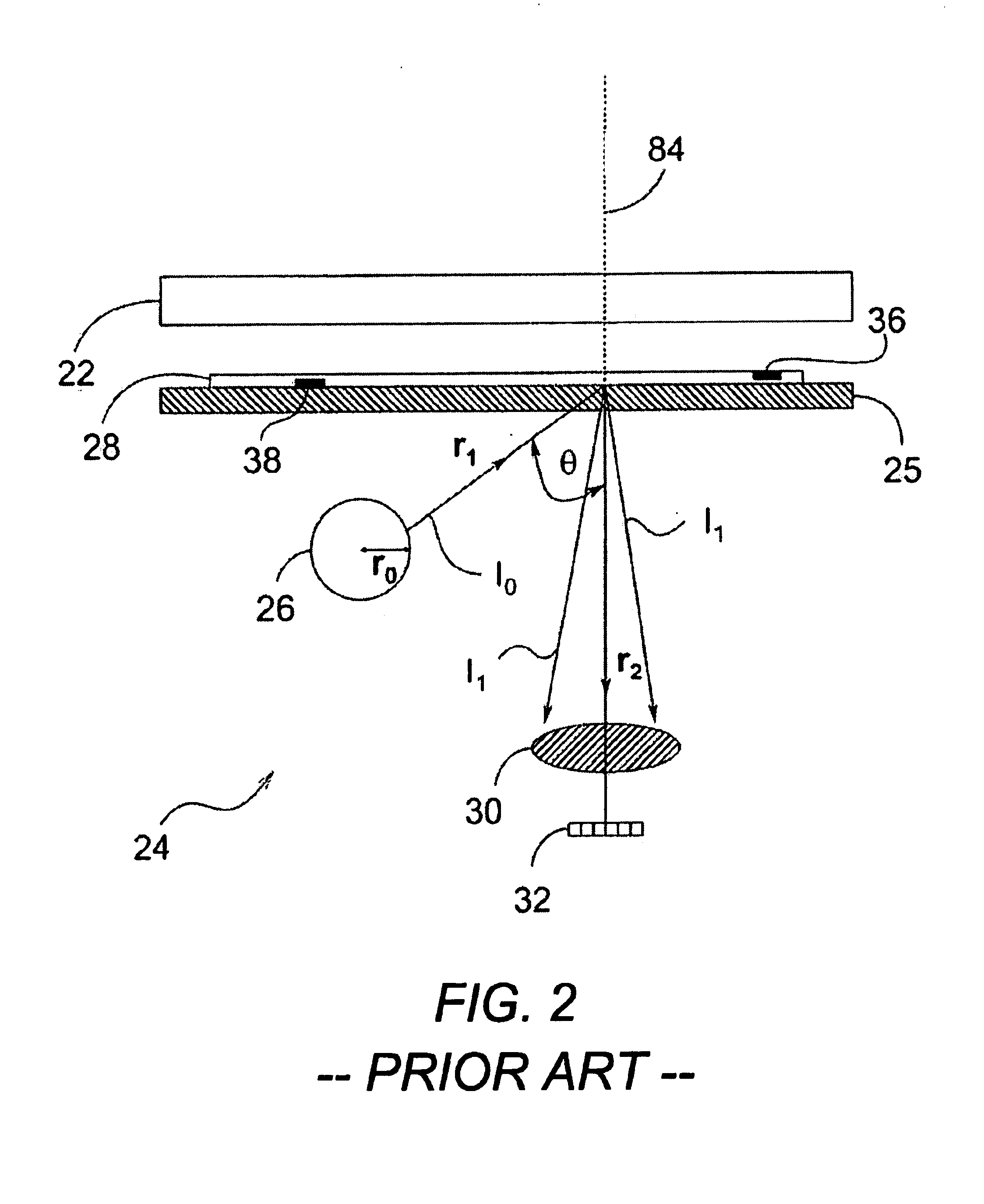 Document backing surface for show-through and artifact reduction