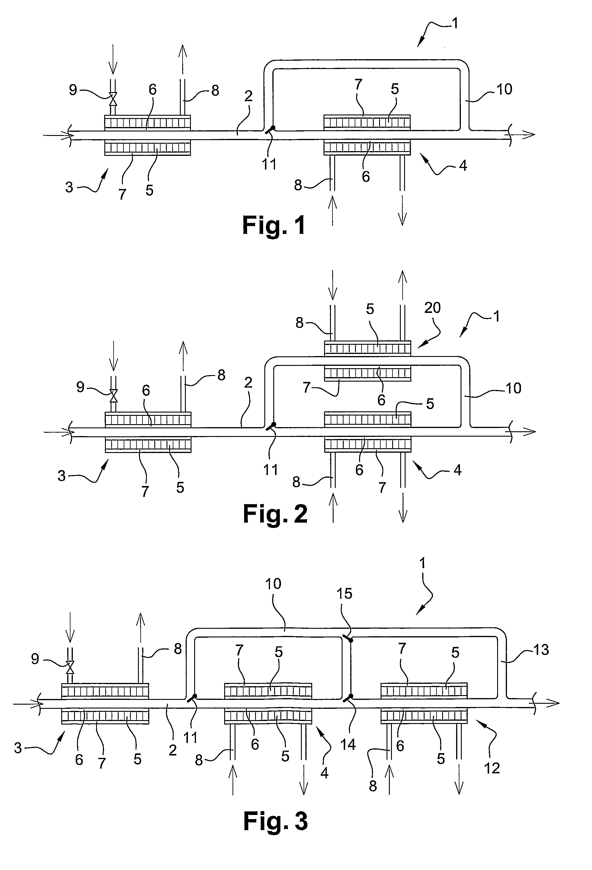 Energy recovery system for an internal combustion engine arrangement, comprising thermoelectric devices